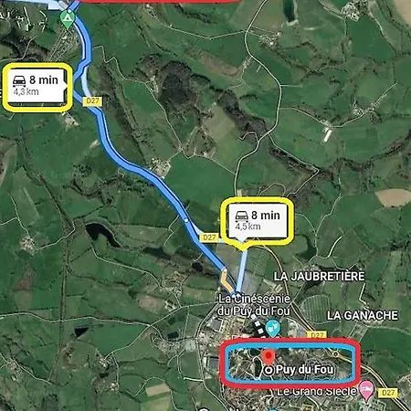 Σπίτι διακοπών Le Puy Du Fou A 5 Km 4 Personnes